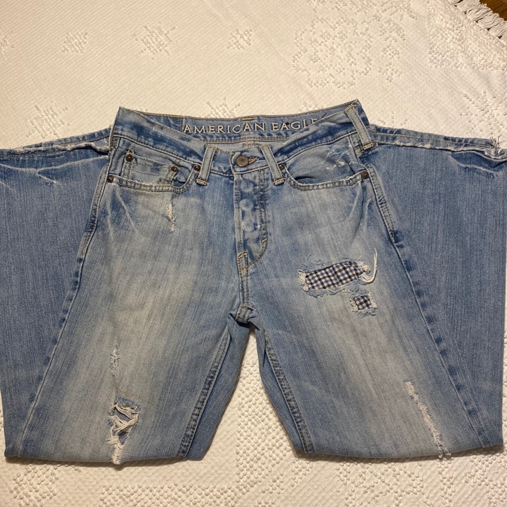 American Eagle Jeans Mens size 26/28 boot cut